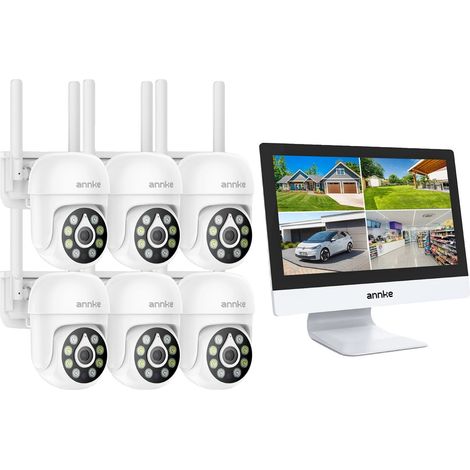 Cámara de seguridad para exteriores, resolución de 5 MP, conectividad inalámbrica, 6 unidades, 51 CP, PTZ de 5 MP (1/2)