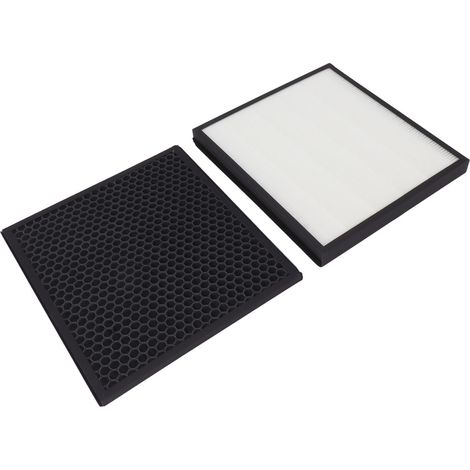 Purificateur d'air filtre kit HEPA charbon actif pour SHARP FZ-F30HFE, FZ-F30TA, compatible (1/5)