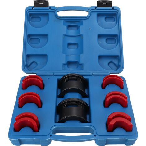 Jeffergarden – Kit d'outils d'installation de pilote de joint de fourche avant 35-50mm – Acier au carbone – Adaptateurs universels pour motos et vélos