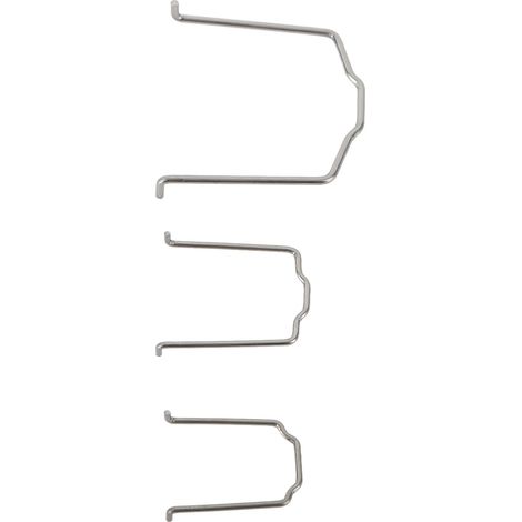 3 Stück 154 23 Robuste und zuverlässige Schlauchschellen für Ladeluftkühlerschläuche für BMW E39 E38 E60 E90 745Li X5 E46 325i 328i (1/5)