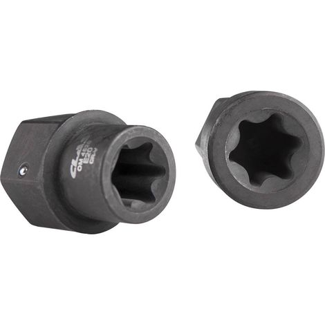 2 douilles Torx femelles E20-E24 CrV pour étriers MAN - OM 4526 - CLAS Equipements