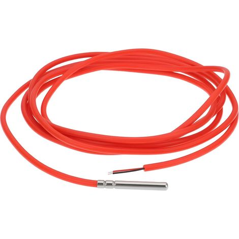Câble en Silicone pour Sonde de Température NTC 50K 6x50mm 3 M pour Le Contrôle de La Température Dans Les Appareils électroménagers Et Les équipements Commerciaux (1/5)