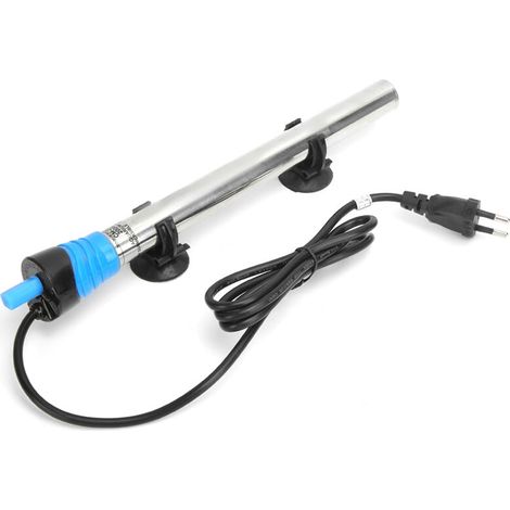 Tige chauffante en acier inoxydable, avec ventouse, pour Aquarium, température constante automatique, EU 220-240V, 500W