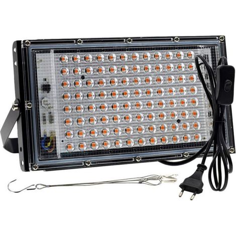 1 Lampe horticole,LED spectre complet UV infrarouge,aluminium,dissipation thermique,plantes d'intérieur (1/5)