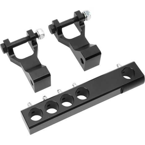 Kit d'abaissement avant et arrière réglable pour quad Banshee 350, YFZ350, Warrior 350 et YFM350X (noir) (1/5)