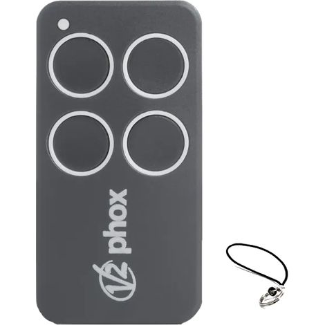 Télécommande V2 PHOX4-433 à 4 boutons pour porte de garage sectionnelle (1/3)
