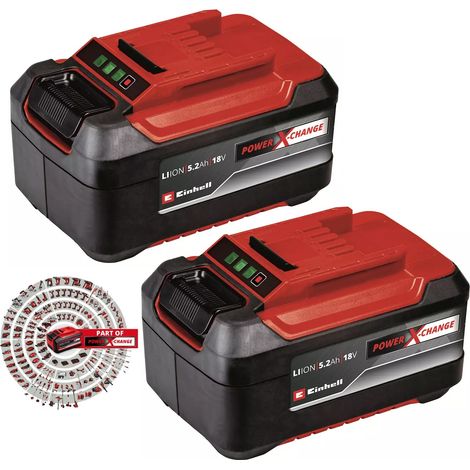 Einhell Power X-Change Battery Twin Pack 18V 5.2Ah Li-ion (1/5)