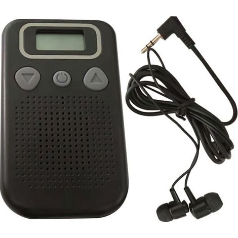 Amplificateur auditif personnel portable pour seniors, enhanceur vocal de poche, aide auditive sonore rechargeable, dispositif d'écoute discrète.