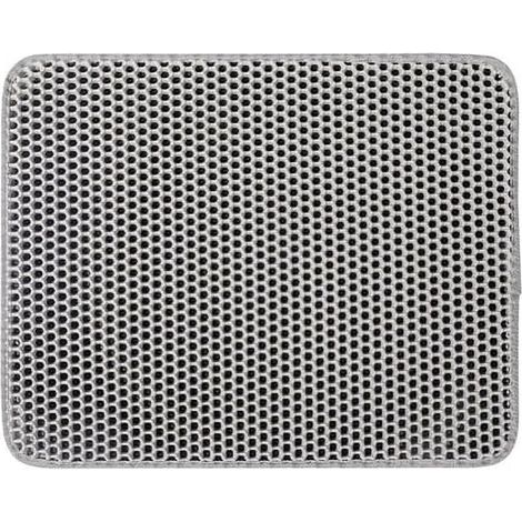 Tapis Pour Litière Chat - Structure Double Couche En EVA - Imperméable Et Respirant - Design À Poche Pour Récupération Facile - Dimensions Variées (1/5)