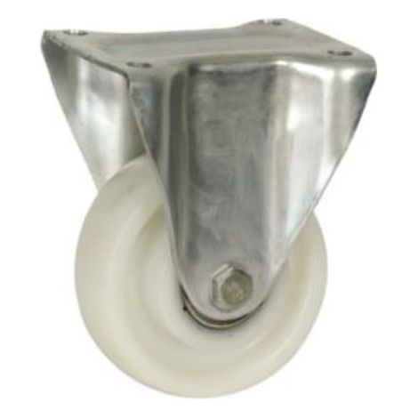 Rueda con Soporte Aro Nylon 160mm Fijo 75370 ITEM