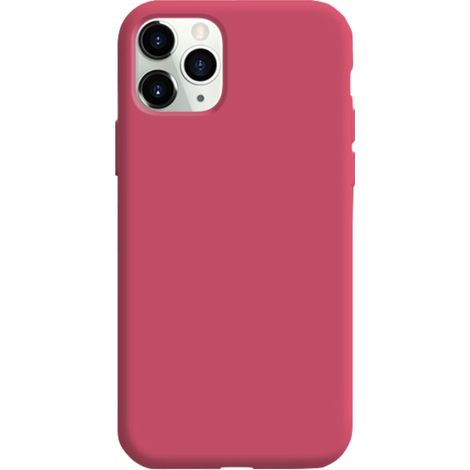 Schutzhülle für Apple iPhone 12 Pro Max, Silikonhülle, Kamelienrot (1/3)