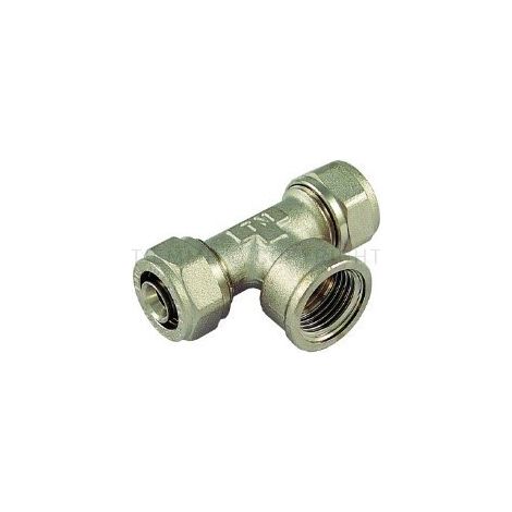 Té Multicouche à visser Ø20-F1/2"-20