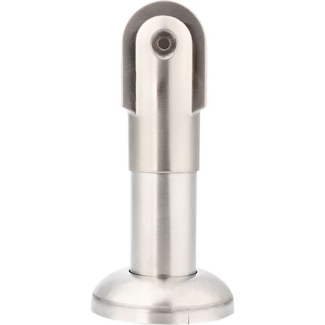 Accessoires de quincaillerie pour cloison de salle de bain en acier inoxydable : pied de renfort, support réglable (1/5)