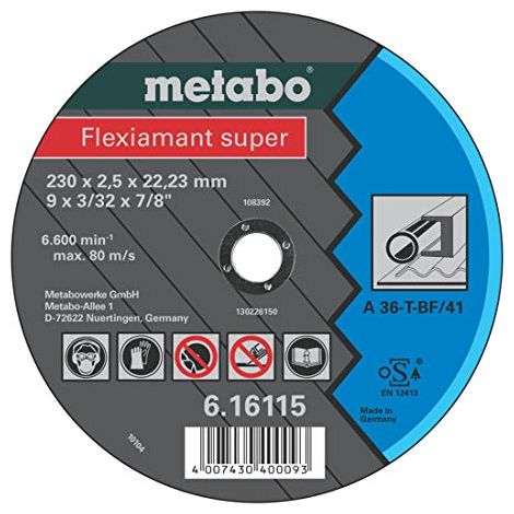 Disco da taglio Metabo flexiamant super 125 mm 2 mm 25 pezzi