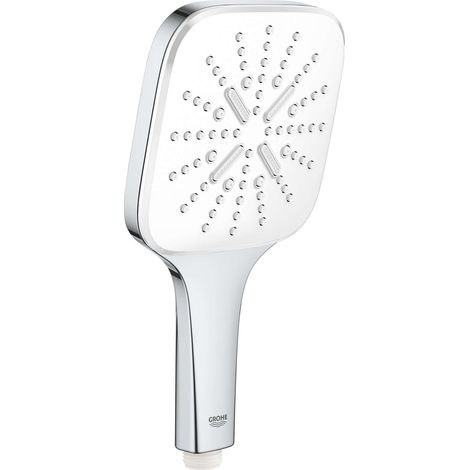 Grohe Rainshower SmartActive Cube - Handbrause 130 9,5 l/min, 3 Strahlarten, Moon White 26582LS0 (1/5)