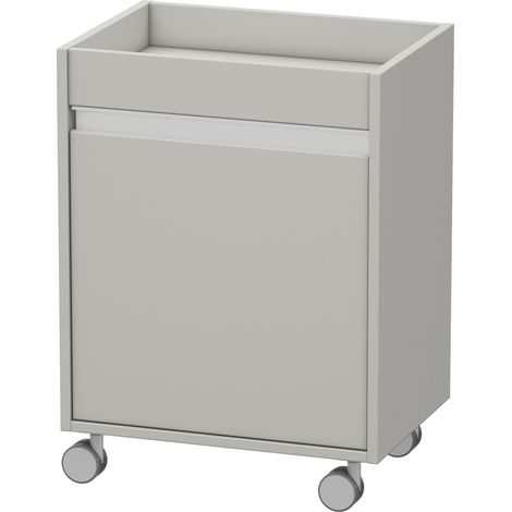 Cajonera móvil Duravit Ketho, 500x670x360 mm, 1 puerta, abatible