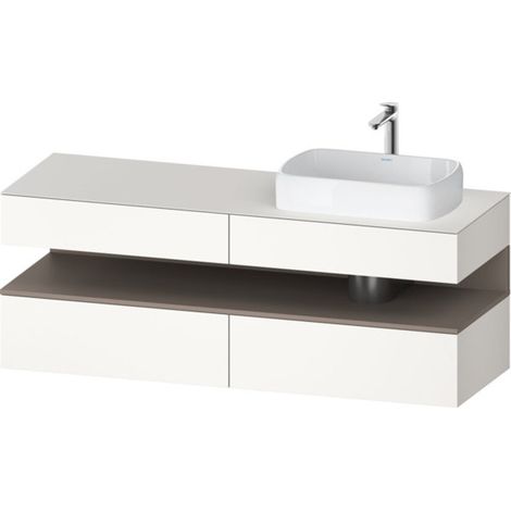 Duravit Collection One Konsolenwaschtischunterbau, 2 Auszüge, 2 (1/2)