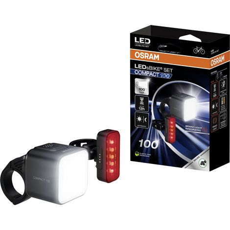 OSRAM Fahrradbeleuchtung Set  LED