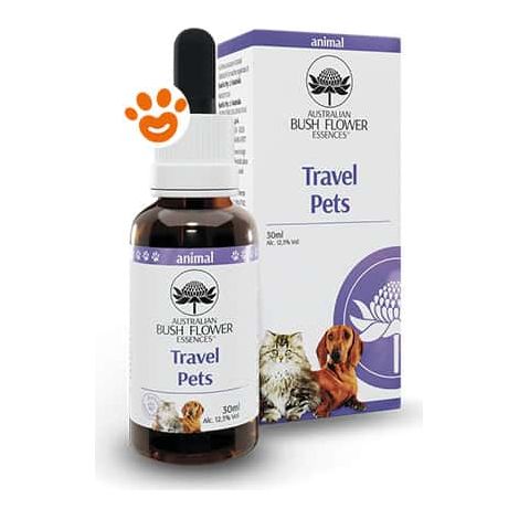 Australian Bush Flower Dog&Cat Essences Travel Pet - Confezione 30 ml -