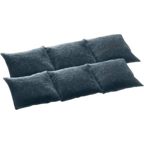 Déshumidificateur - 460 x 160 x 30 mm - Pour Voiture et Intérieur - 1000 ml Capacité - Découpable en 6 Morceaux - Noir