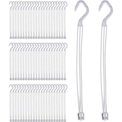 Stück Blumentopfhalter Haken Kunststoff Weiß zum Aufhängen