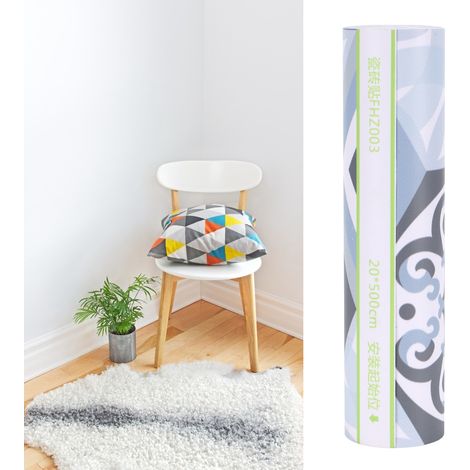 Papier peint adhésif imperméable pour plinthes, idéal pour le salon, la cuisine et le couloir. (1/5)