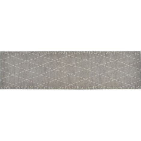 Maison Exclusive - Küchenteppich Waschbar Raute 45x150 cm Samt (1/5)