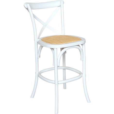 sweeek - Barhocker Bistro Vintage Holz 65cm