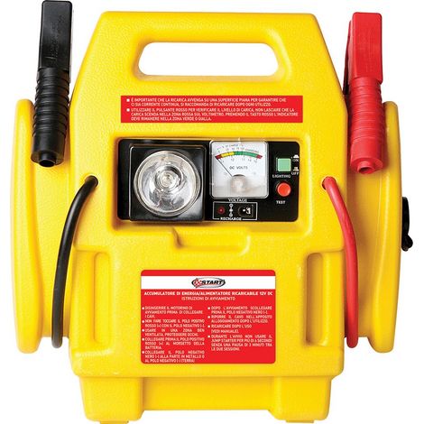 Start Jump Starter con Compressore 250 Psi 12V - Avviatore Auto 300 Ah (1/5)