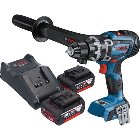 Bosch GSR 18V-150 C Trapano avvitatore professionale a batteria 18 V 150 Nm brushless + 2x batteria ricaricabile 5,0 Ah + caricabatterie