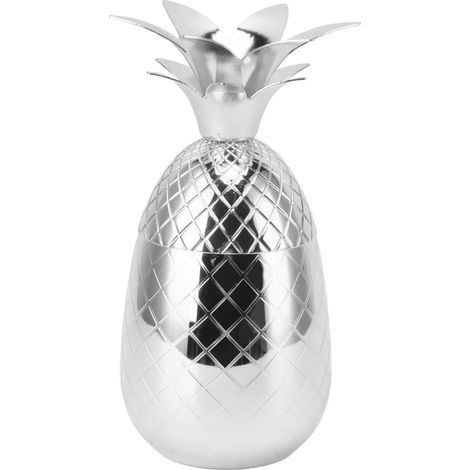 1 Shaker à cocktail, forme ananas, acier inoxydable, surface polie, 500ml, pour bar domestique (1/5)