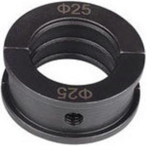 Pince à sertir mécanique avec matrice de sertissage adaptée, matrice de sertissage manuelle CW-1625, 25 mm (1 pièce) (1/5)