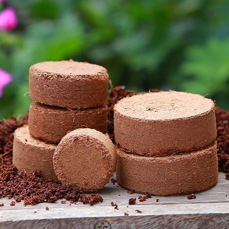 Plateau De Semis - Blocs De Sol Comprimé Nutritif - Pour Germination De Graines - 20 Pièces (1/3)