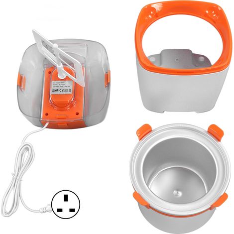 Sorbetière automatique 1500ml avec couvercle transparent, machine à glace maison, prise UK 220V, dessert glacé fait maison (1/5)