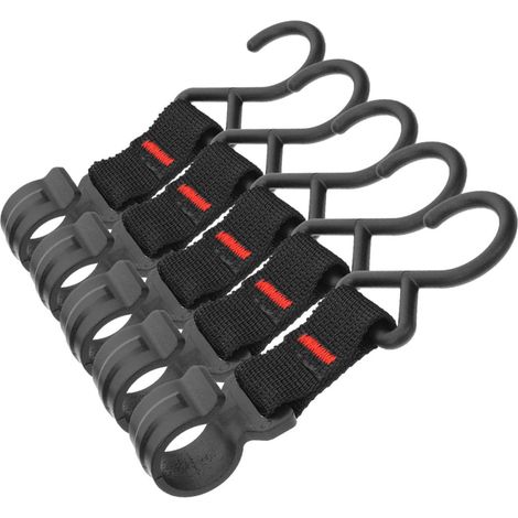 ganchos de plástico ligeros y duraderos para tiendas de campaña, accesorios de camping fáciles de transportar para colgar durante acampadas al aire libre, 113,5 cm (1/5)