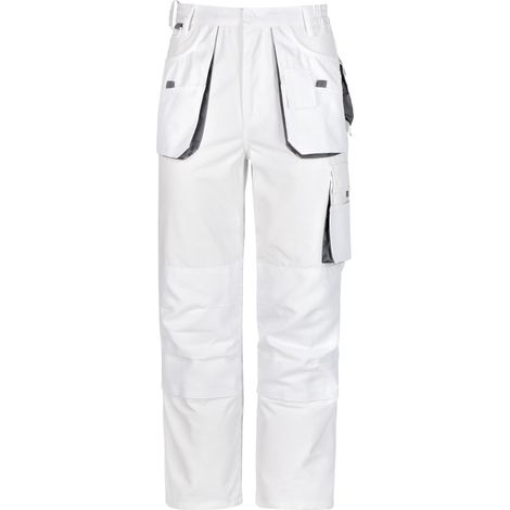 Pantalon de travail   Bundhose blanc/gris  60 Taille 60