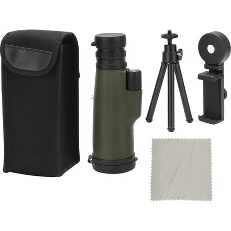 10‑30x50 HD Monoculaire à Mise au Point Double avec Zoom Optique, Parfait pour l’Observation des Oiseaux et les Voyages (1/5)