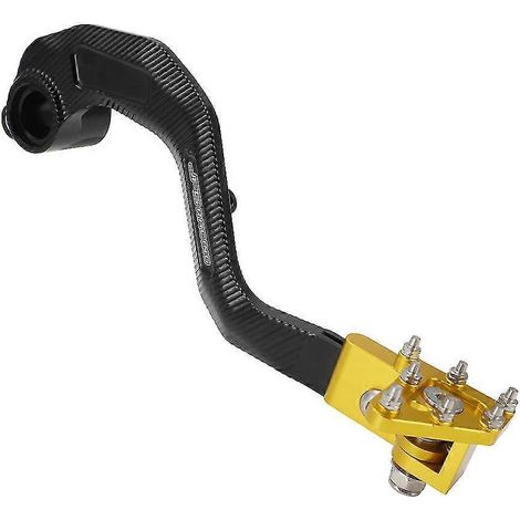Pédale de frein arrière CNC pour moto Yamaha YZ125, YZ250 (2005-2022), WR250F, YZ250X, YZ250G, YZ 125, 250, 250X, WR 250F - Or (1/5)