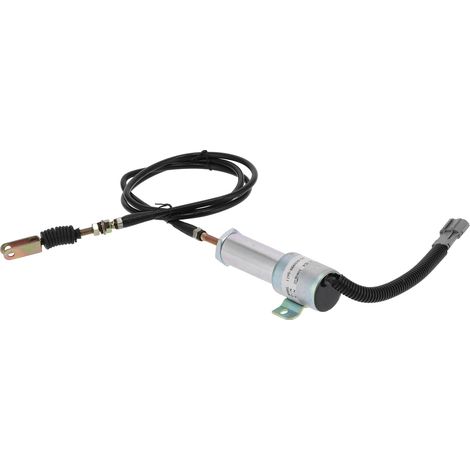Kraftstoffabsperrventil für Baggermotoren, Motorstopp, Flammenausfall, Zubehör, DC24V TOSD‑03‑043 (1/5)
