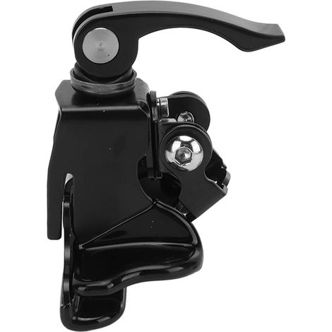 Support Antenne Radio Support Bracket 180° Pivotant Acier Inoxydable Anti-Rouille Noir pour Camions Camping-Cars 4x4 VUS (1/5)