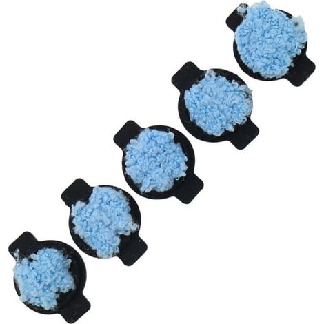 5 Pieces Ensemble De Capuchon Meche a Eau pour Irobot Braava 380 380T 320 Mint 4200 4205 5200 5200C (1/4)
