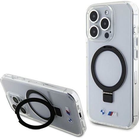 iPhone 15 Pro BMW Ring Stand MagSafe Case Trasparente (1/5)