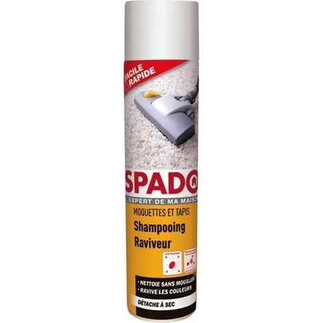Shampoo per tappeti con schiuma secca, 600 ml