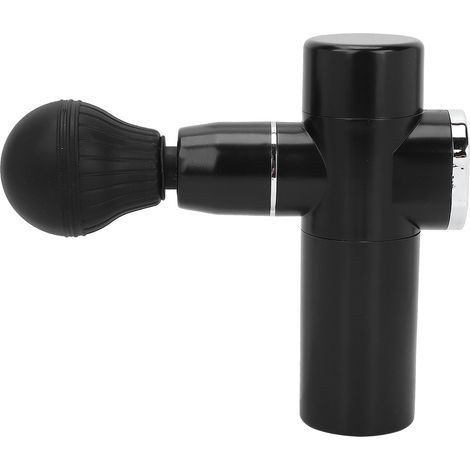 Mini Masseur Musculaire Portable Electrique Pistolet de Massage en Profondeur Percussion Outil de Massage Noir (1/5)