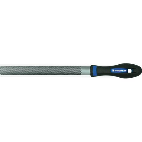 Halbrundfeile L.200mm Hieb2 DIN7261-E PROMAT Q.21x6mm SB-verpackt (1/3)