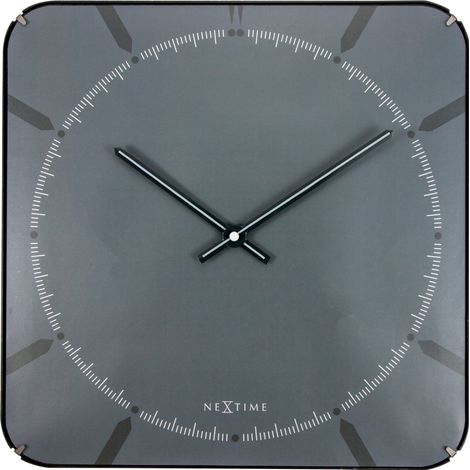 NeXtime 3173 'Michael Square Dome Clock (1/3)