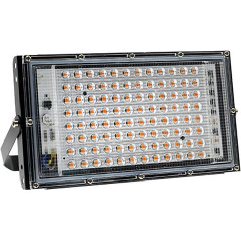 Lámpara LED de cultivo para plantas, lámpara LED de cultivo de 100 W, fitolámpara, iluminación para invernadero, ficha técnica.