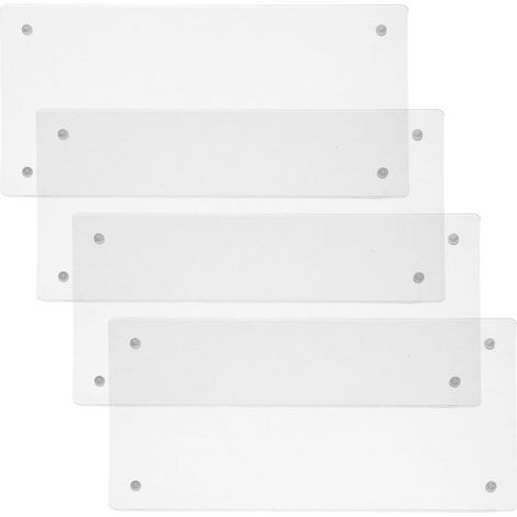 Stück Magnetischer Acryl Displayrahmen mit Stabilem Flachem