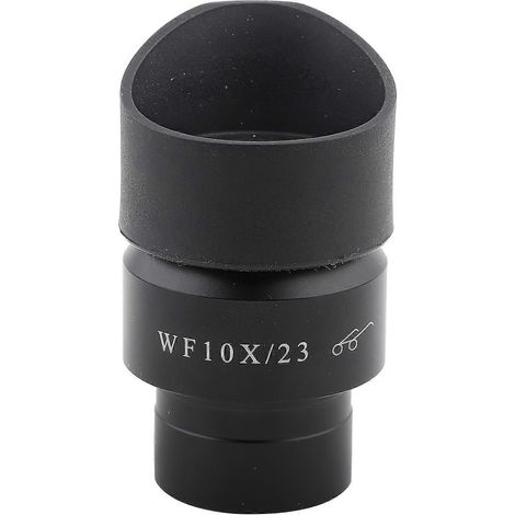 GWF004 WF10X/23 Mikroskop-Weitwinkelokular, verstellbare Augenabstandslinse, Weitwinkel 30 mm
