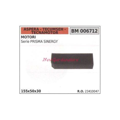 Filtro aria ASPERA motore rasaerba tosaerba tagliaerba Prisma sinergy 006712